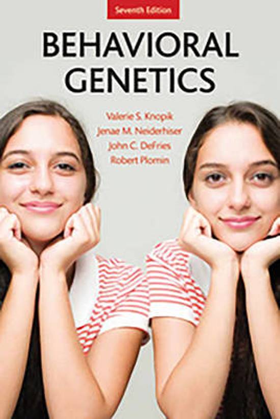 Samenspel van Genen en Omgeving VU (Tentamencijfer 8,0)