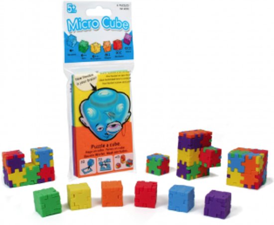 Afbeelding van het spel Micro Cube 6-Pack - Happy Cube Puzzel