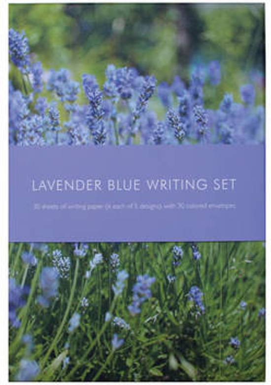 Thumbnail van een extra afbeelding van het spel Lavender Blue Boxed Writing Set