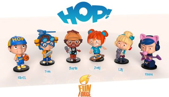 Thumbnail van een extra afbeelding van het spel Hop! Bordspel FunForge (Engelstalige Versie)