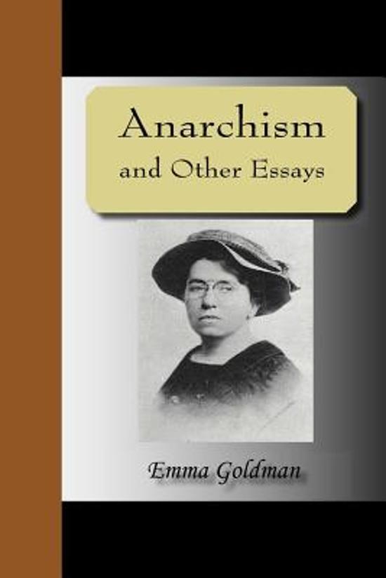 anarchism and other essays pdf