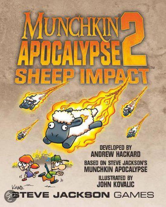 Afbeelding van het spel Munchkin Apocalypse 2 Sheep Impact - Kaartspel