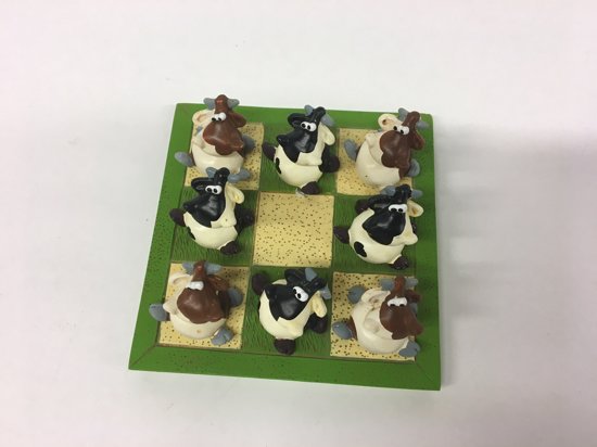 Thumbnail van een extra afbeelding van het spel Spelletje boter, kaas en eieren met koeien