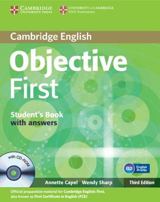 Objective First Student's Book with Answers with CDROM 9780521178792