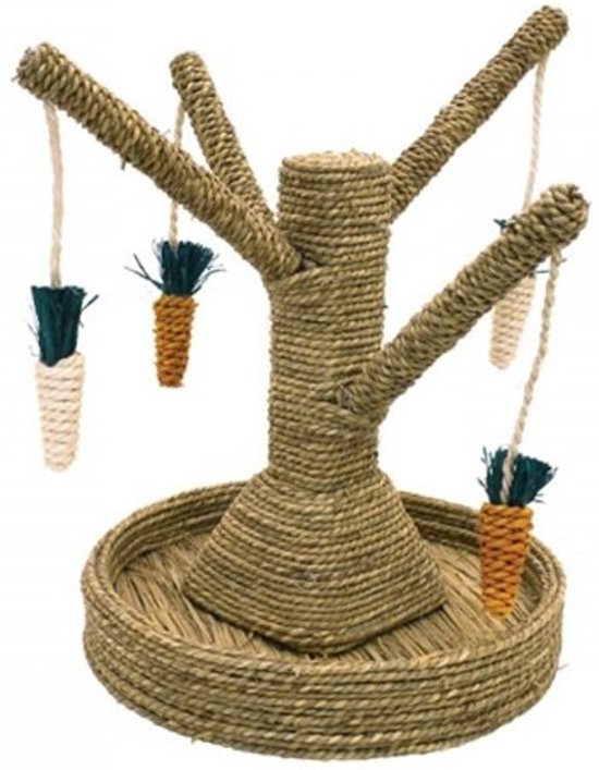 Rosewood Speelboom Wortels - Speelgoed Voor Knaagdieren - Bruin -  40 x 33 x 33 cm
