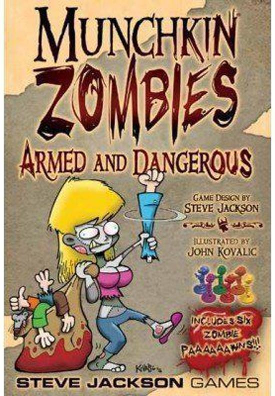 Afbeelding van het spel Munchkin Zombies - Armed and Dangerous