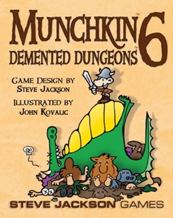 Thumbnail van een extra afbeelding van het spel Munchkin 6 - Demented Dungeons