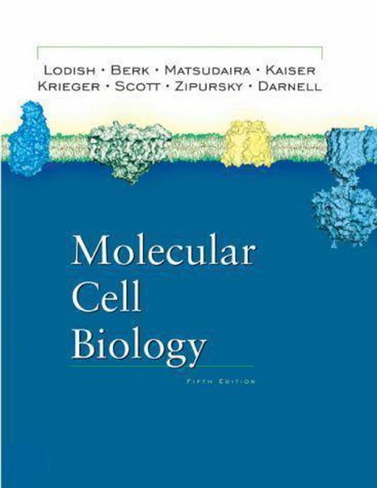 Molecular Cell Biology (Fifth Edition)