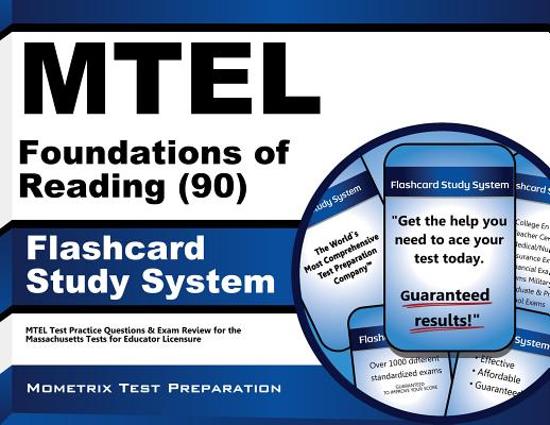 Afbeelding van het spel Mtel Foundations of Reading (90) Flashcard Study System
