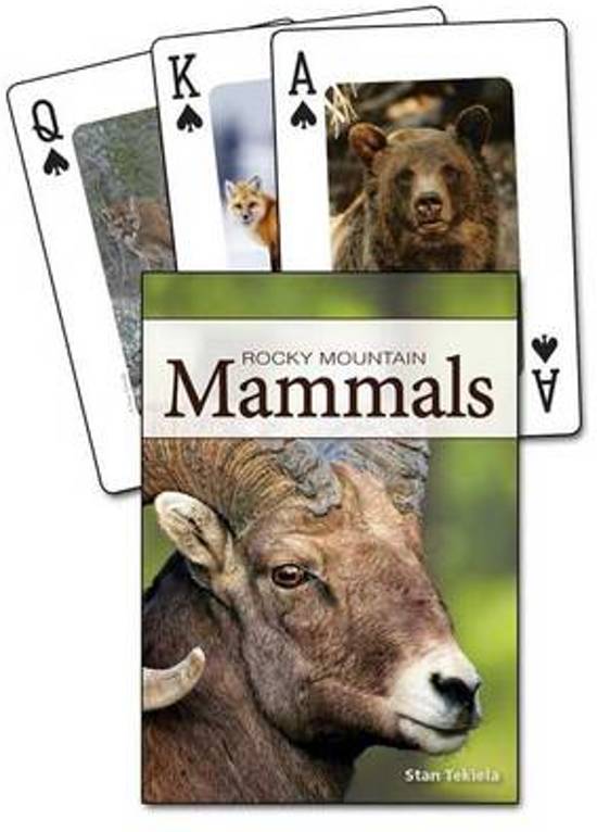 Afbeelding van het spel Mammals of the Rocky Mountains Playing Cards