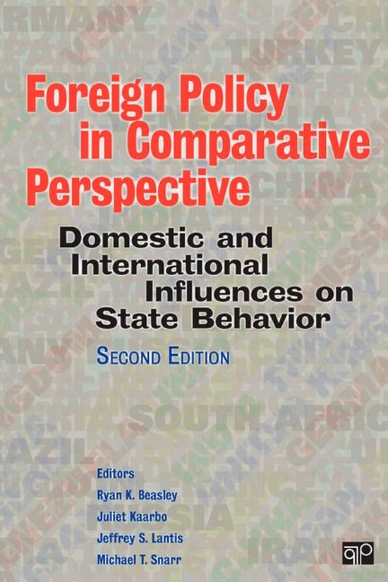 Foreign Policy in Comparative Perspective