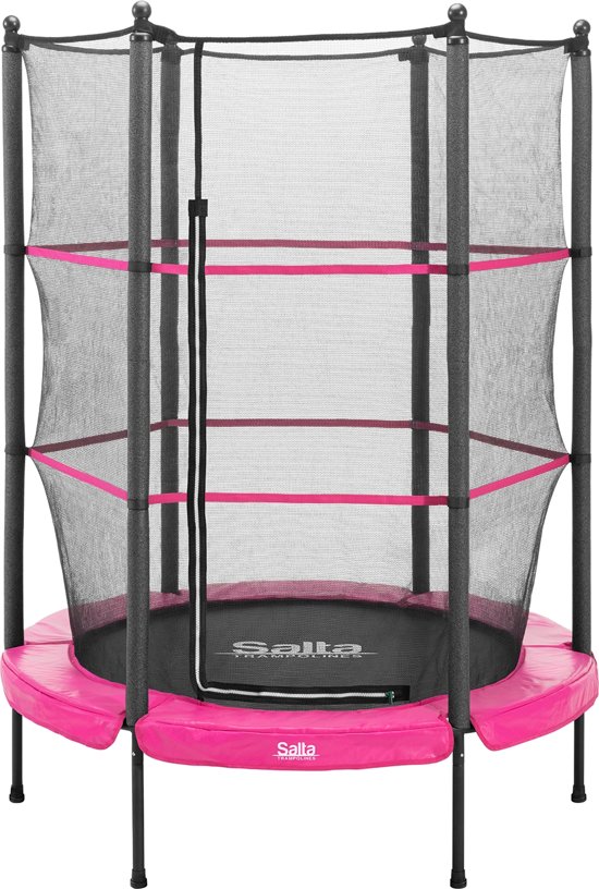Salta Junior Trampoline – 140 cm – roze rand