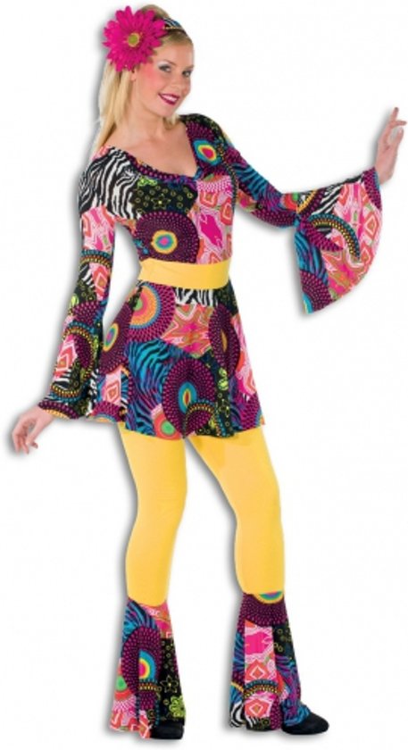 bol.com | Dames disco outfit gekleurd 36 (s), Fun & Feest ...