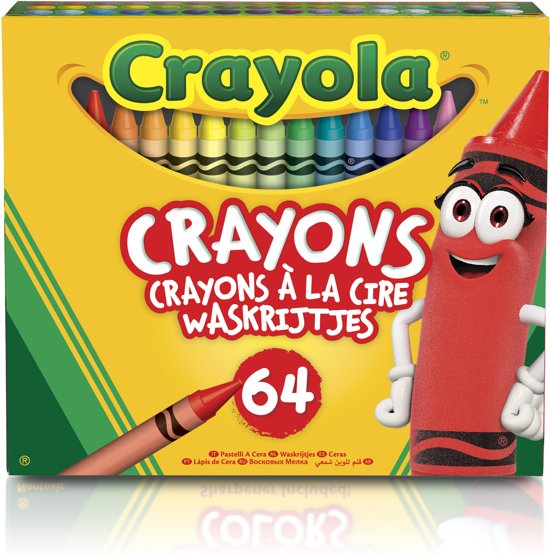 Crayola 60 waskrijtjes 