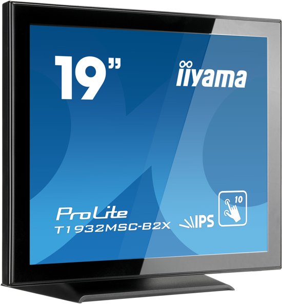 iiyama ProLite T1932MSC-B2X 19'' 1280 x 1024Pixels Multi-touch Zwart touch screen-monitor