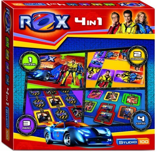 Afbeelding van het spel Rox 4 in 1 Speldoos - Kinderspel
