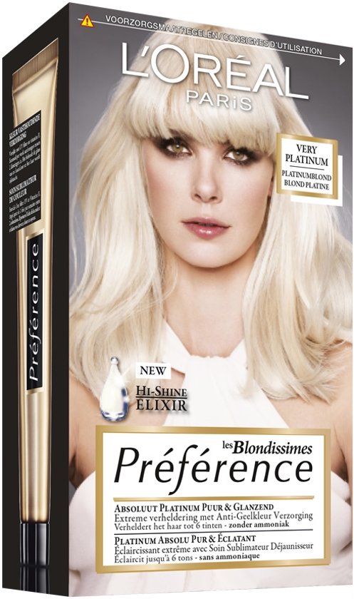 bol.com | L’Oréal Paris Préférence 6L - Platinum Blond - Haarverf met