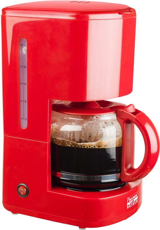 Bestron Koffiezetapparaat Hot Red 1080 W ACM300HR