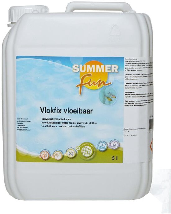 Summer Fun vlokfix vloeibaar 5 ltr
