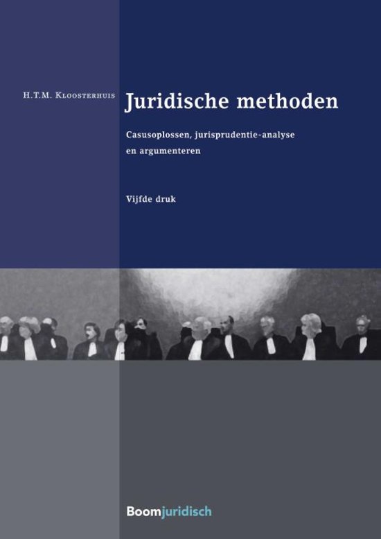 Boom Juridische studieboeken - Juridische methoden