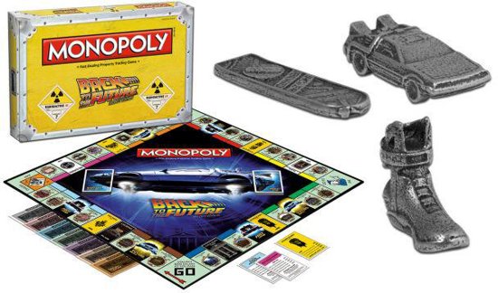 Thumbnail van een extra afbeelding van het spel Monopoly Back to the Future - Bordspel - Engelstalig