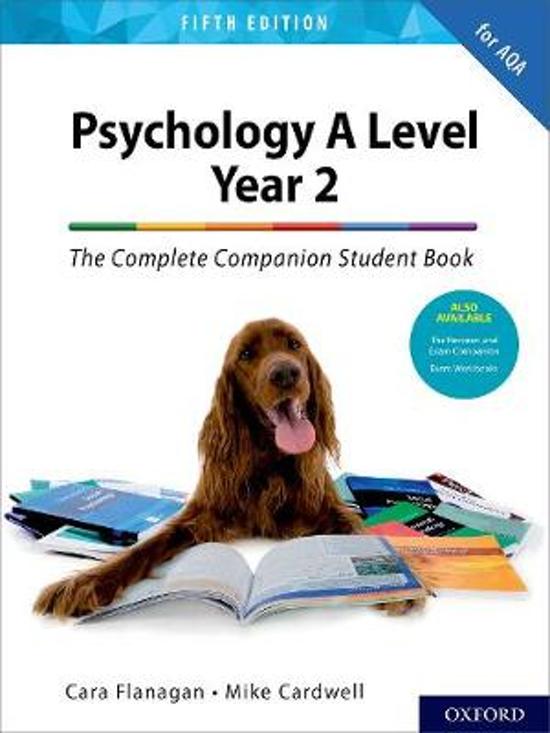 The Complete Companions for AQA A Level Psychology 5th Edition
