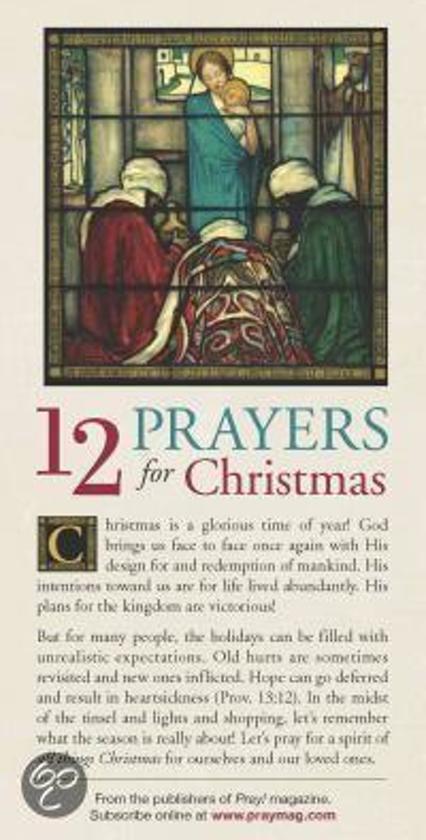 Afbeelding van het spel 12 Prayers for Christmas 50-Pack