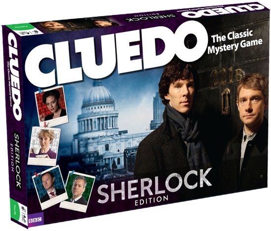 Cluedo Sherlock - Engelstalig Bordspel