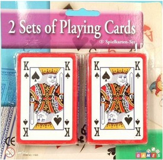 Thumbnail van een extra afbeelding van het spel 2 kaartspellen / speelkaarten