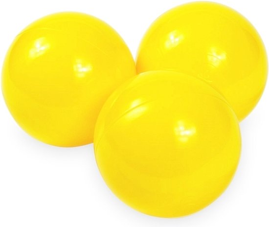 Ballenbak ballen geel (70mm) voor ballenbak 100 stuks