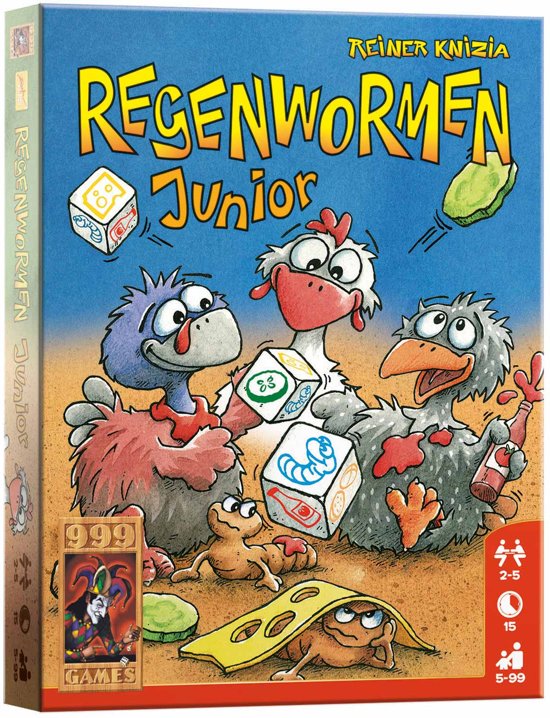 Afbeelding van het spel Regenwormen Junior (A13) Dobbelspel