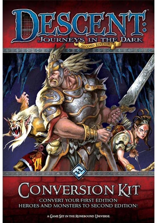 Afbeelding van het spel Descent -  Journeys in the Dark 2nd Edition Conversion Kit