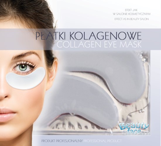 Foto van Beautyface Collageen Oogmasker Sensitive Skin