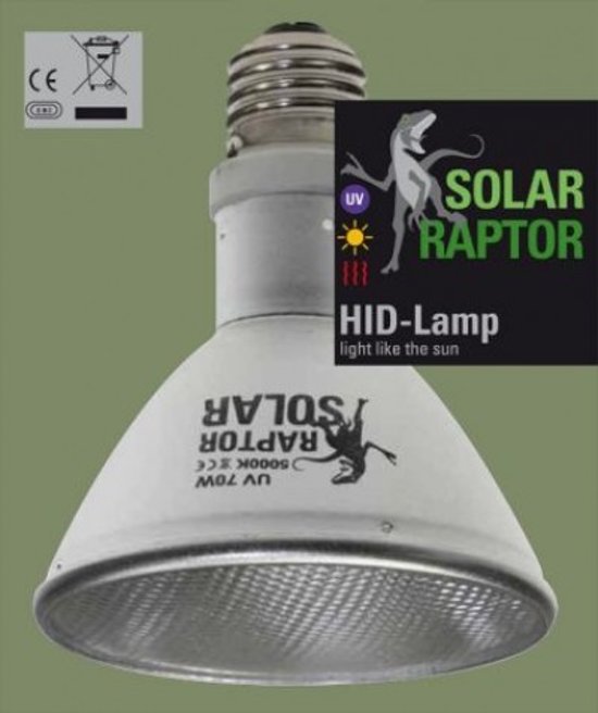 Solr Raptor HID lamp, 35 watt