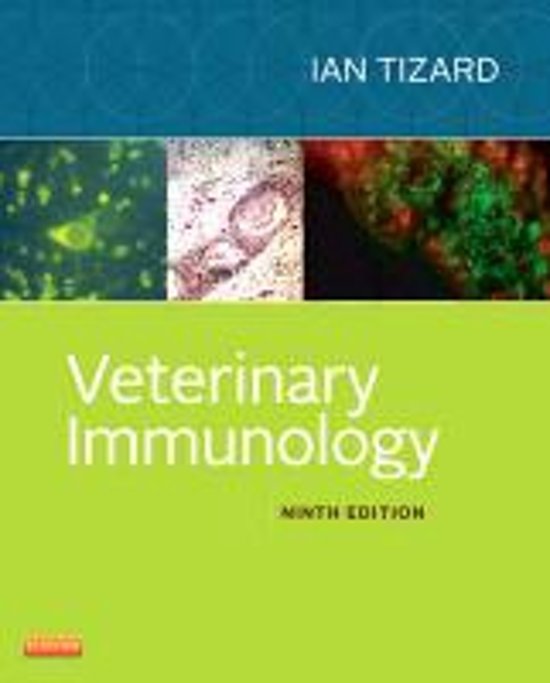  Complete Test Bank Veterinary Immunology 9th Edition Tizard Questions & Answers with rationales (Chapter 1-41)