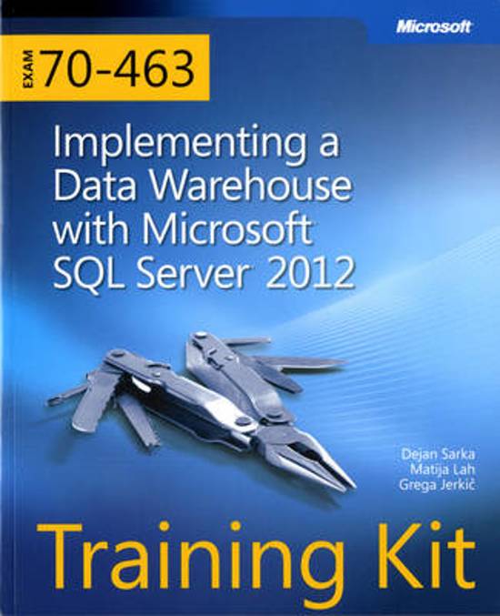 Implementing a Data Warehouse with Microsoft® SQL Server® 2012