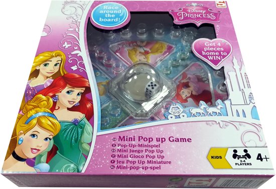 Afbeelding van het spel Disney Princess Mini Pop-Up Game
