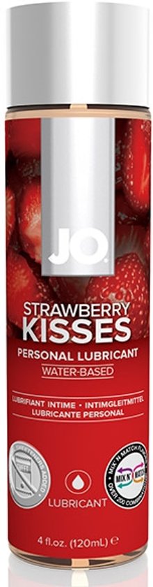JO H2O Glijmiddel Strawberry Kiss - 120 ml