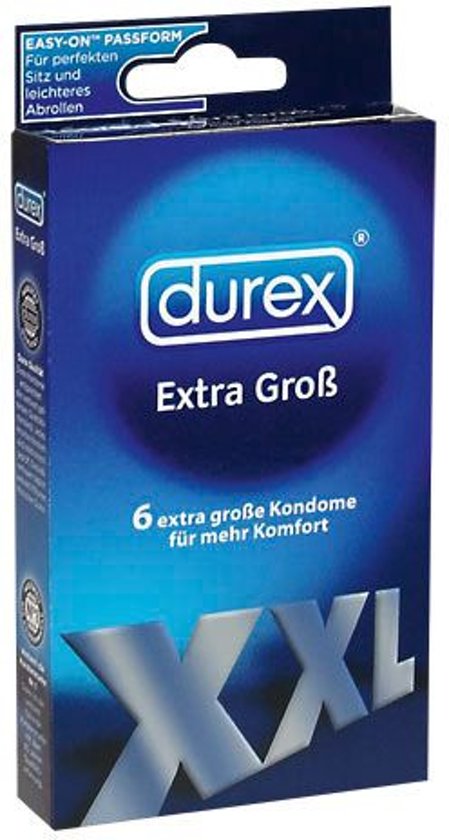 Durex XXL Condooms - 6 stuks