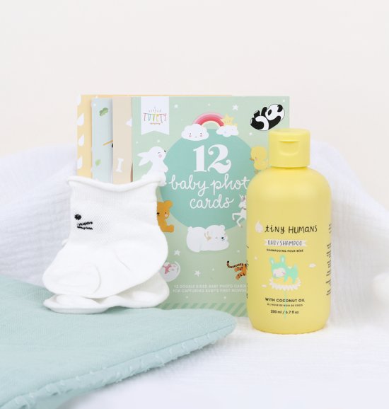A Little Lovely Company Baby gift box: Welcome little baby (S)