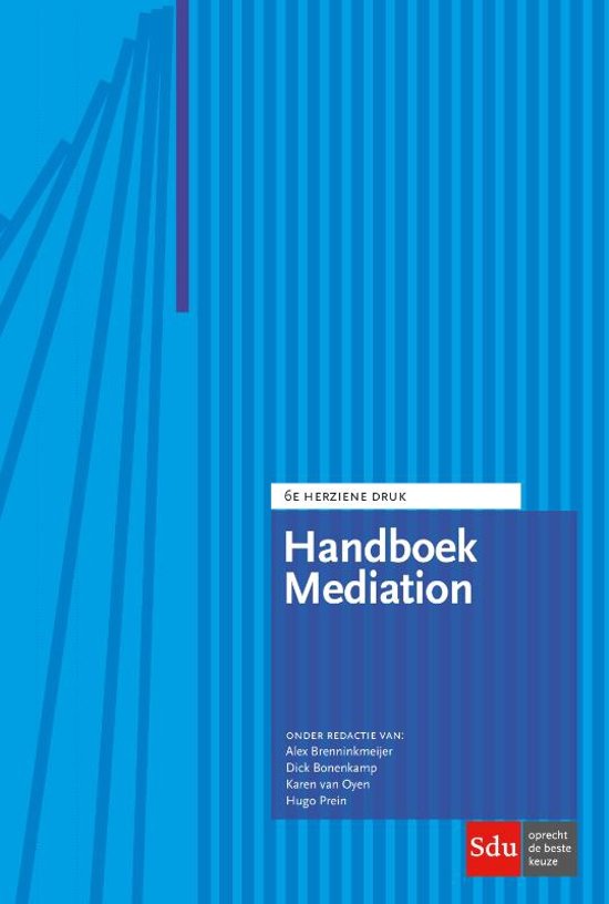 Handboek Mediation 6e druk
