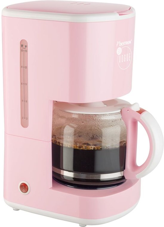 Bestron Koffiezetapparaat1080 W roze ACM300EVP