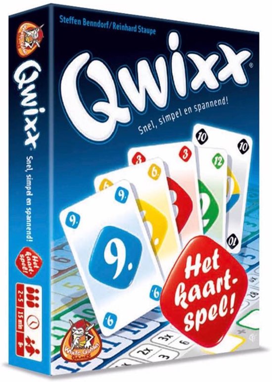 White Goblin Games Qwixx kaartspel