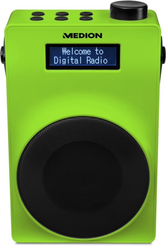 MEDIONÂ® LIFE E66880 Draagbare DAB+ Radio (groen)