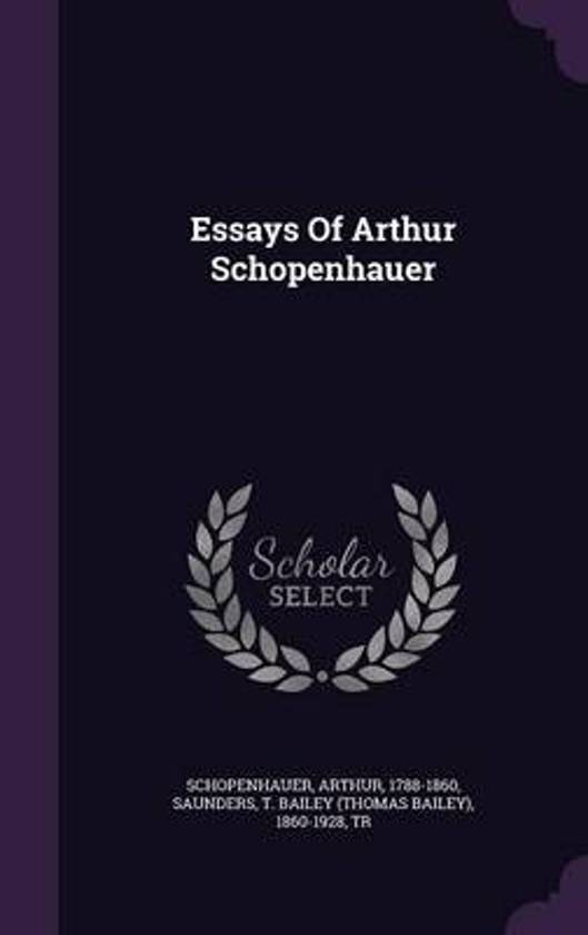 cover Essays of Arthur Schopenhauer