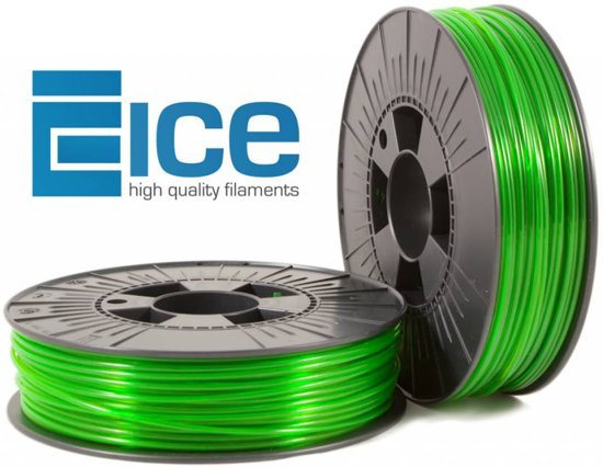 ICE Filaments ICE-pet 'Transparant Gracious Green'