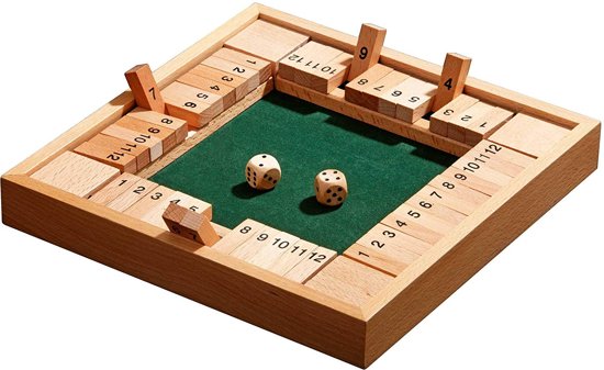 Afbeelding van het spel Philos Shut the Box 12 2 – 4 spelers