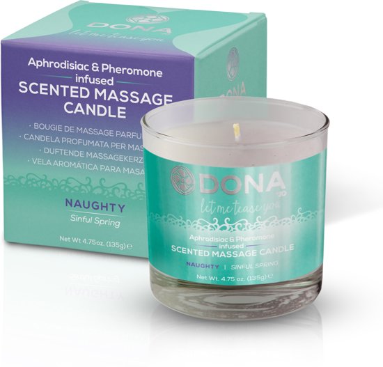 Dona scented massage candle Naughty