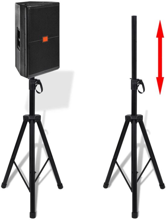 vidaXL Speakerstandaard (2 stuks)