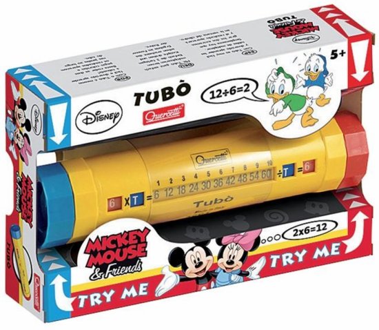 Afbeelding van het spel Quercetti Tubo Pitagorico Mickey Mouse rekencilinder